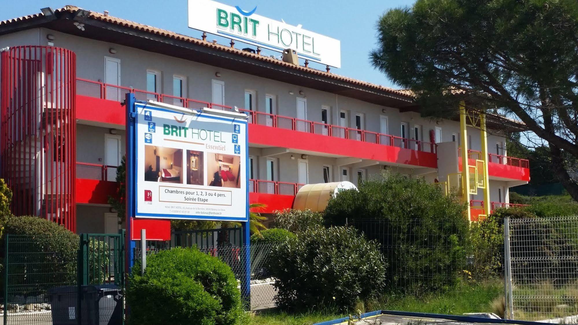 Brit Hotel Essentiel Sete / Balaruc Екстериор снимка